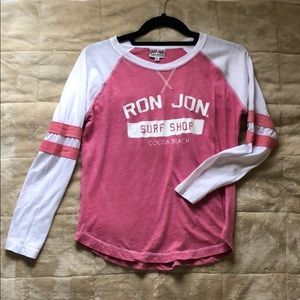 Long sleeve child’s Ron Jon shirt